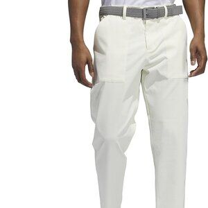 ADIDAS Ivory Mens Go-to Progressive Pants Loose Fit Golf 44x32 NWT
